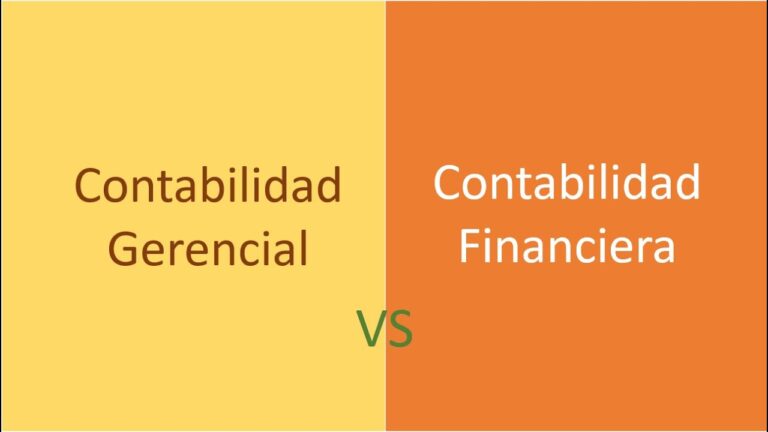 Descubre las Diferencias Clave entre Contabilidad de Gestión y Financiera
