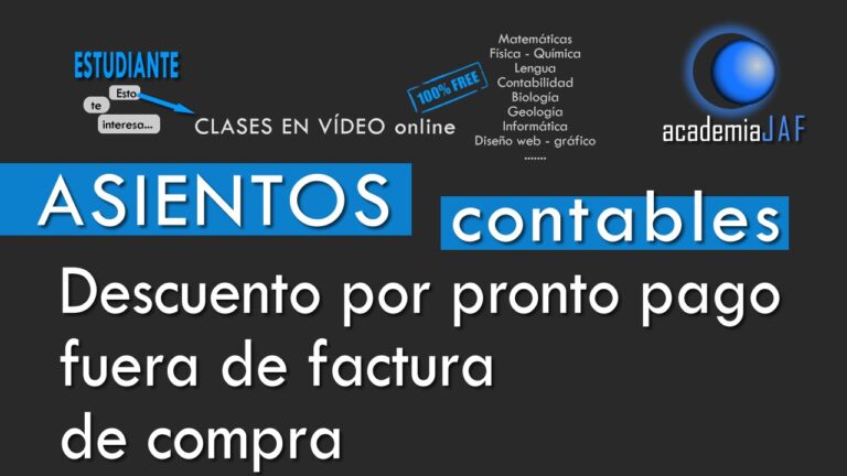 ¡Ahorra Dinero ya! Descuentos por Pago Rapido sin Factura en Contabilidad.