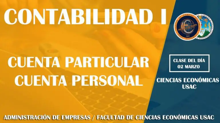 Mejora tu Finanzas: Gestiona tu Cuenta Personal en Contabilidad