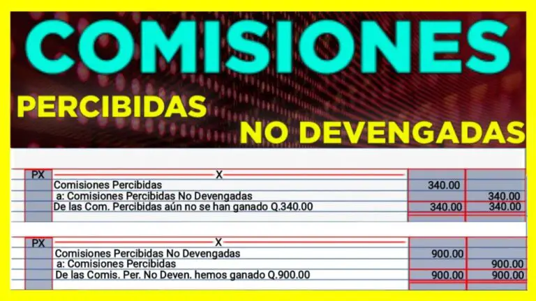 Déjate guiar por el significado de comisiones en contabilidad: evita errores contables