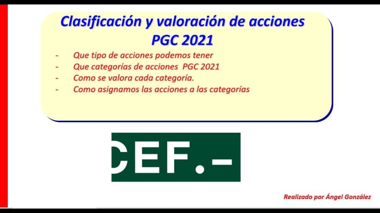 Descubre la clasificación de acciones en contabilidad: ¿cómo afecta a tu empresa?