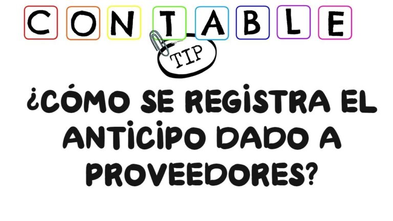 Mejora tus finanzas con una cuenta de anticipo a proveedores en contabilidad