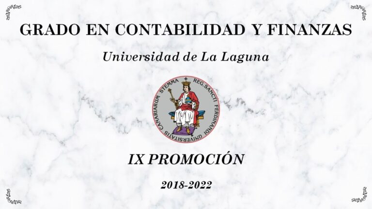 Conviértete en experto en finanzas con el grado en contabilidad y finanzas de ULL